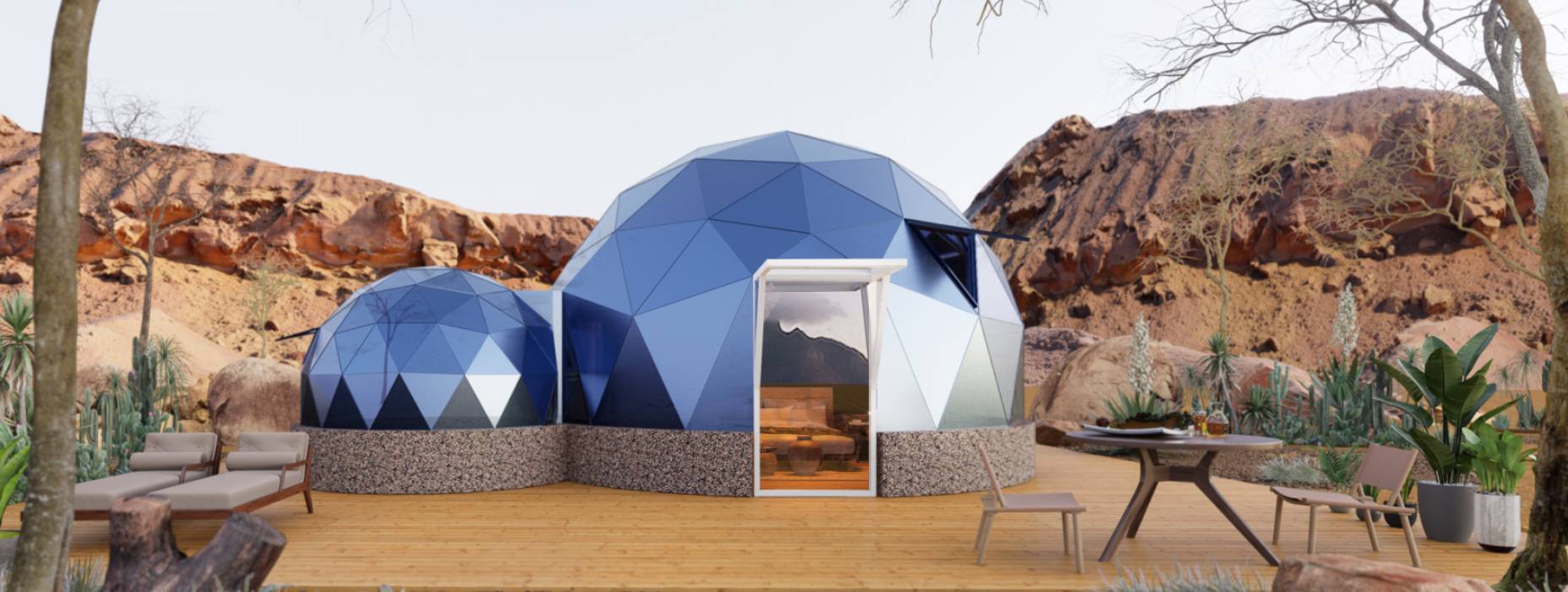 三穗县球形智能光伏玻璃星空房